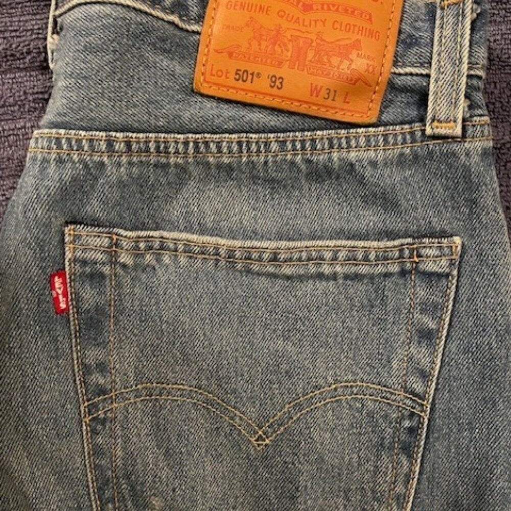 Women's Levi's '93 High waisted Premium cut-off denim shorts